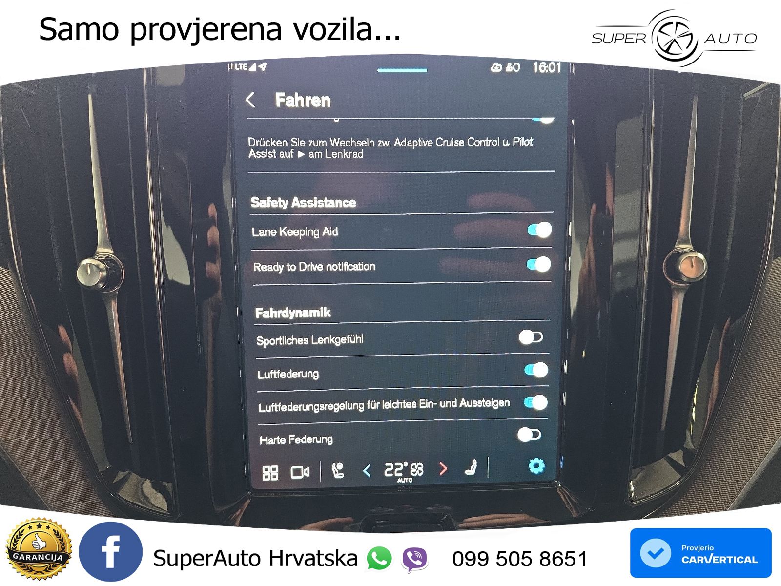 Volvo XC60 B4 Diesel AWD Geartronic ZRAČNI+ACC+GR SJED+360+PANO
