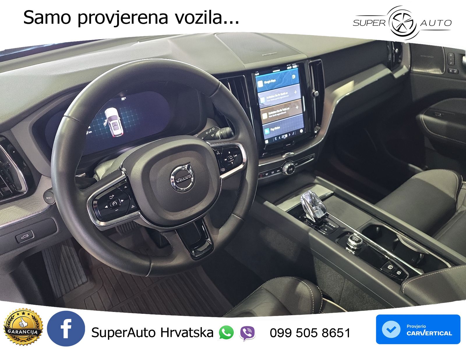 Volvo XC60 B4 Diesel AWD Geartronic ZRAČNI+ACC+GR SJED+360+PANO