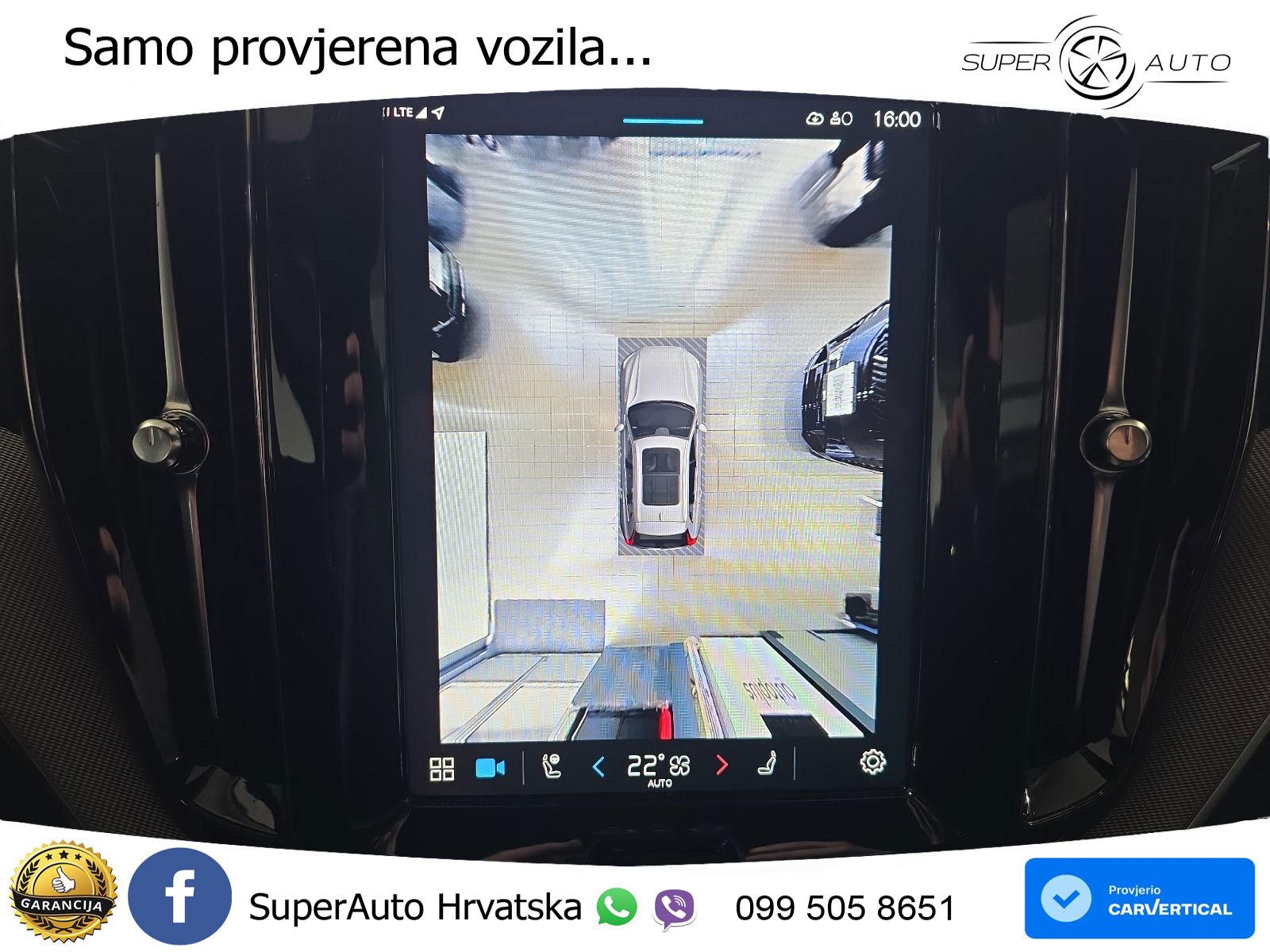 Volvo XC60 B4 Diesel AWD Geartronic ZRAČNI+ACC+GR SJED+360+PANO