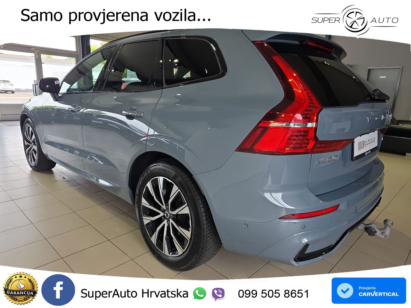 Volvo XC60 B4 Diesel AWD Geartronic ZRAČNI+ACC+GR SJED+360+PANO