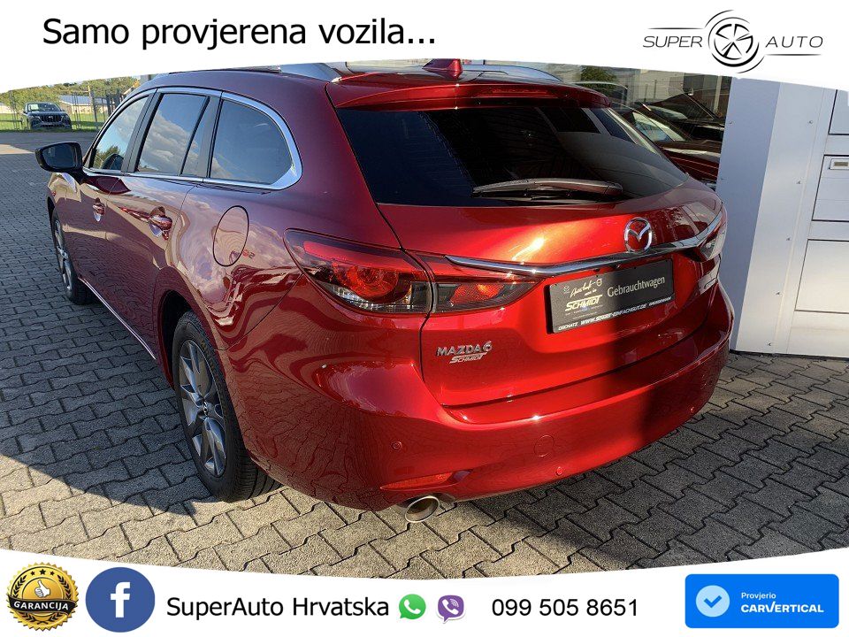Mazda 6 Sport Combi 2.0 SKYACTIV-G (165 KS) SKYACTIV-Drive LED+GR SJED+ACC