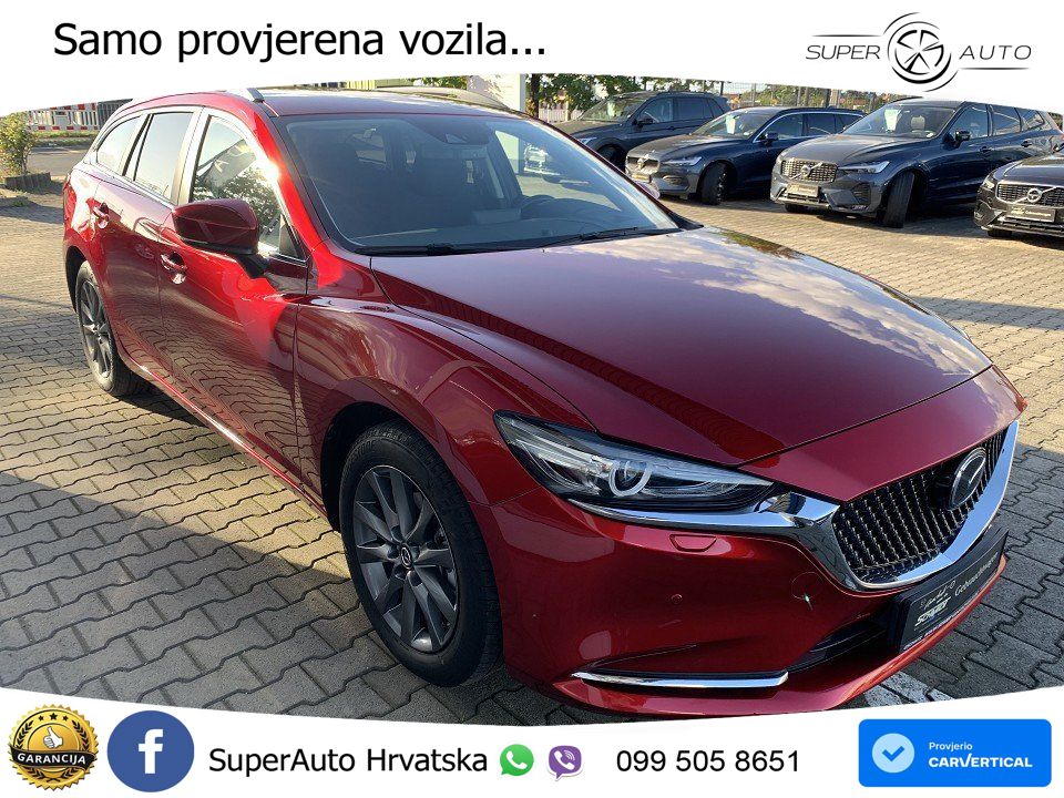 Mazda 6 Sport Combi 2.0 SKYACTIV-G (165 KS) SKYACTIV-Drive LED+GR SJED+ACC