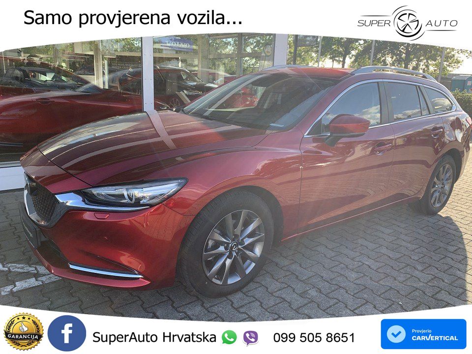 Mazda 6 Sport Combi 2.0 SKYACTIV-G (165 KS) SKYACTIV-Drive LED+GR SJED+ACC