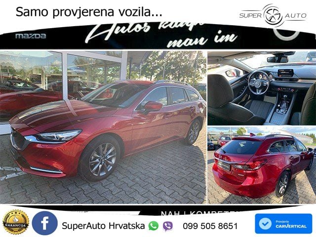 Mazda 6 Sport Combi 2.0 SKYACTIV-G (165 KS) SKYACTIV-Drive LED+GR SJED+ACC