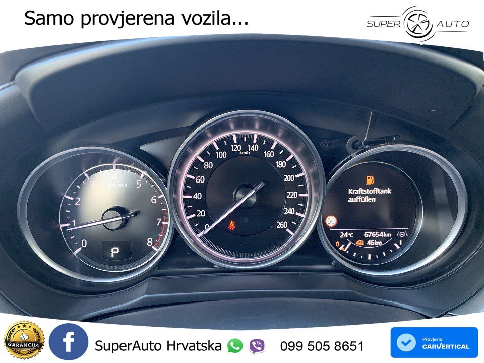 Mazda 6 Sport Combi 2.0 SKYACTIV-G (165 KS) SKYACTIV-Drive LED+GR SJED+ACC