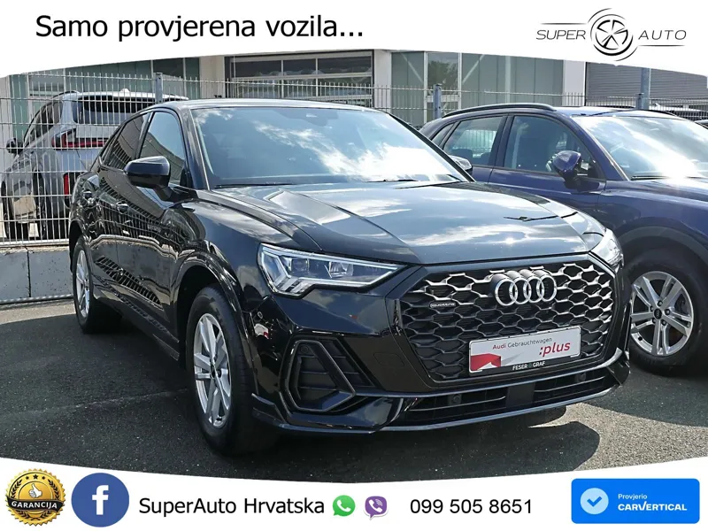 Audi Q3 Sportback 40 TDI (200 KS) quattro S tronic S line