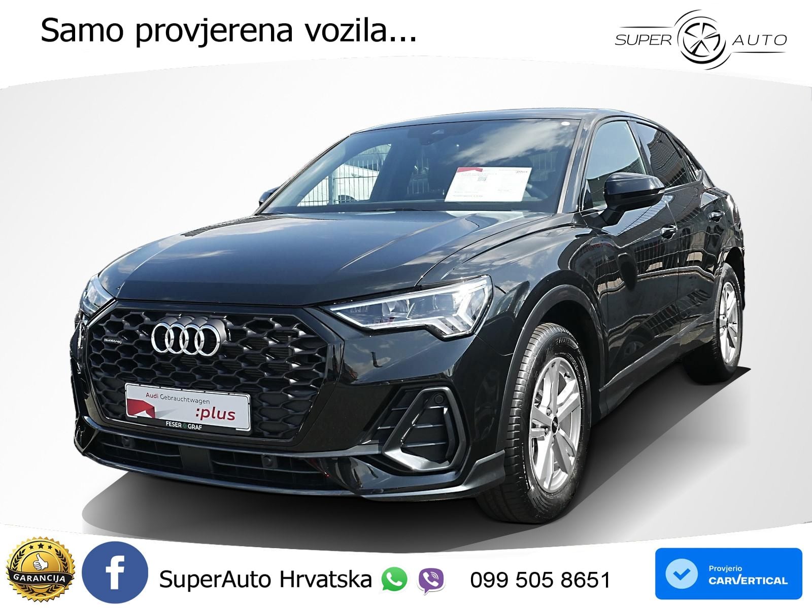 Audi Q3 Sportback 40 TDI (200 KS) quattro S tronic S line