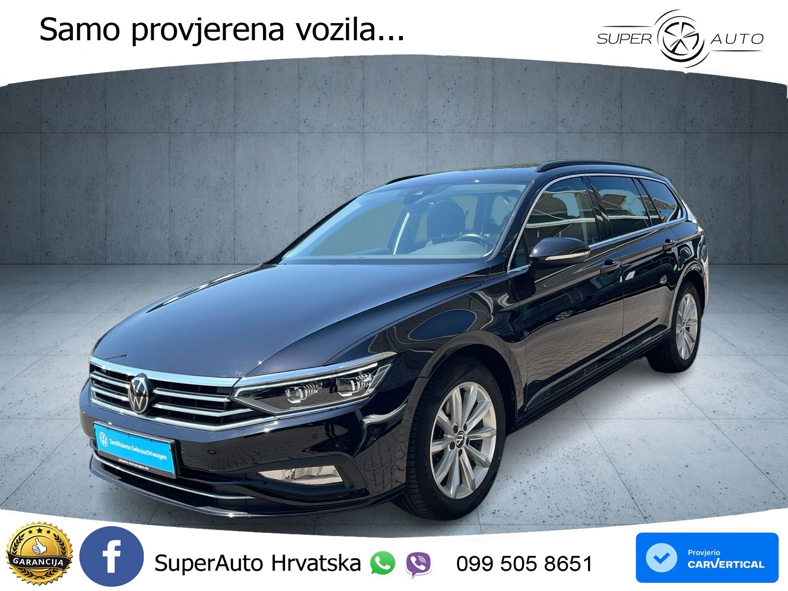 Volkswagen Passat Variant 2.0 TDI (150 KS) DSG Business LED+GR SJED+ACC