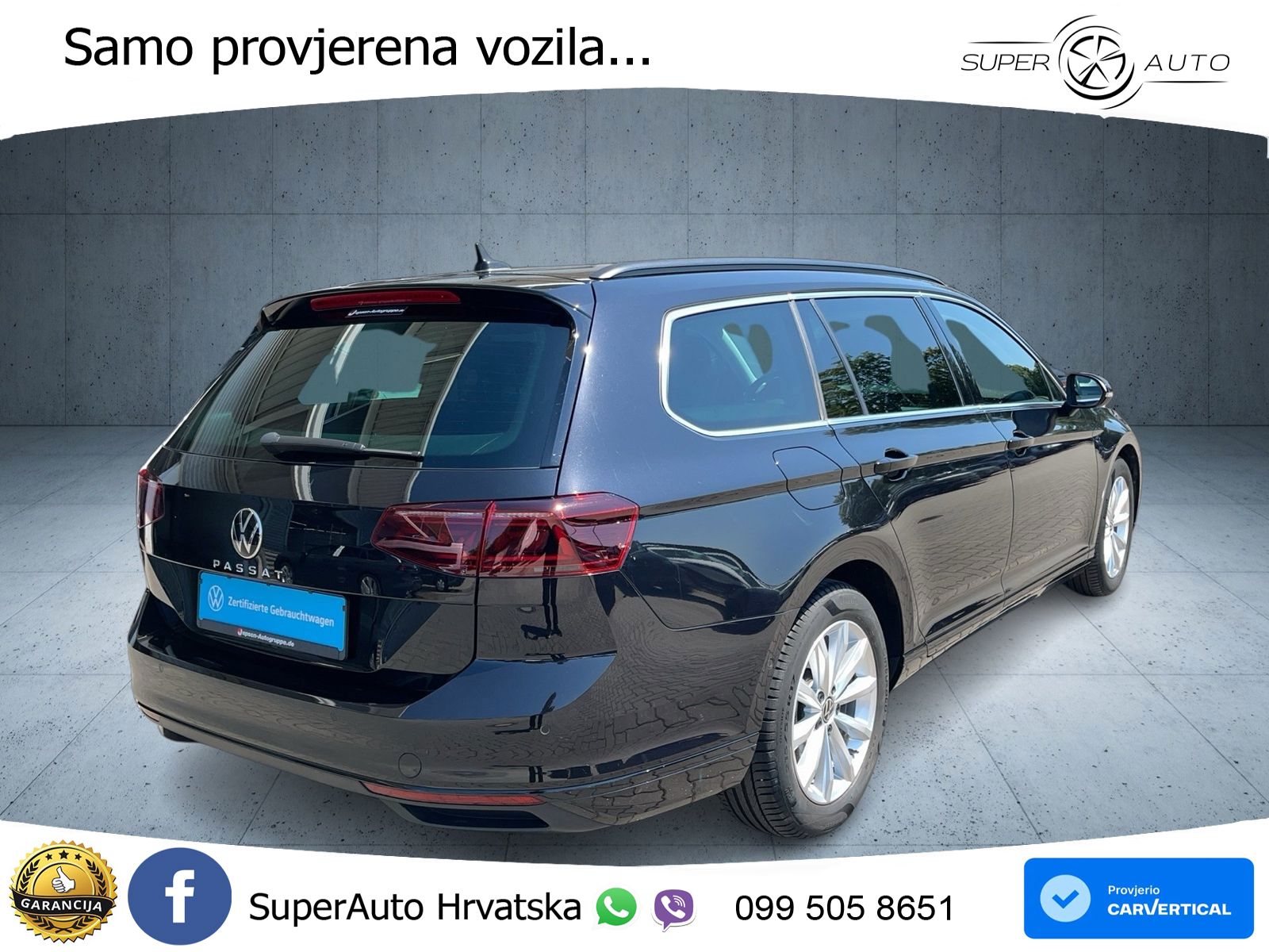 Volkswagen Passat Variant 2.0 TDI (150 KS) DSG Business LED+GR SJED+ACC