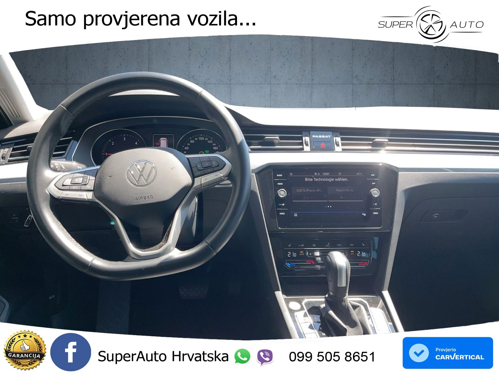 Volkswagen Passat Variant 2.0 TDI (150 KS) DSG Business LED+GR SJED+ACC