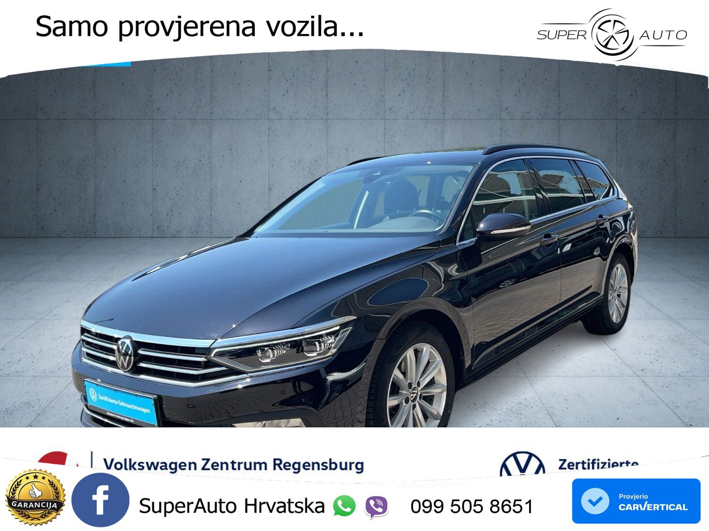 Volkswagen Passat Variant 2.0 TDI (150 KS) DSG Business LED+GR SJED+ACC