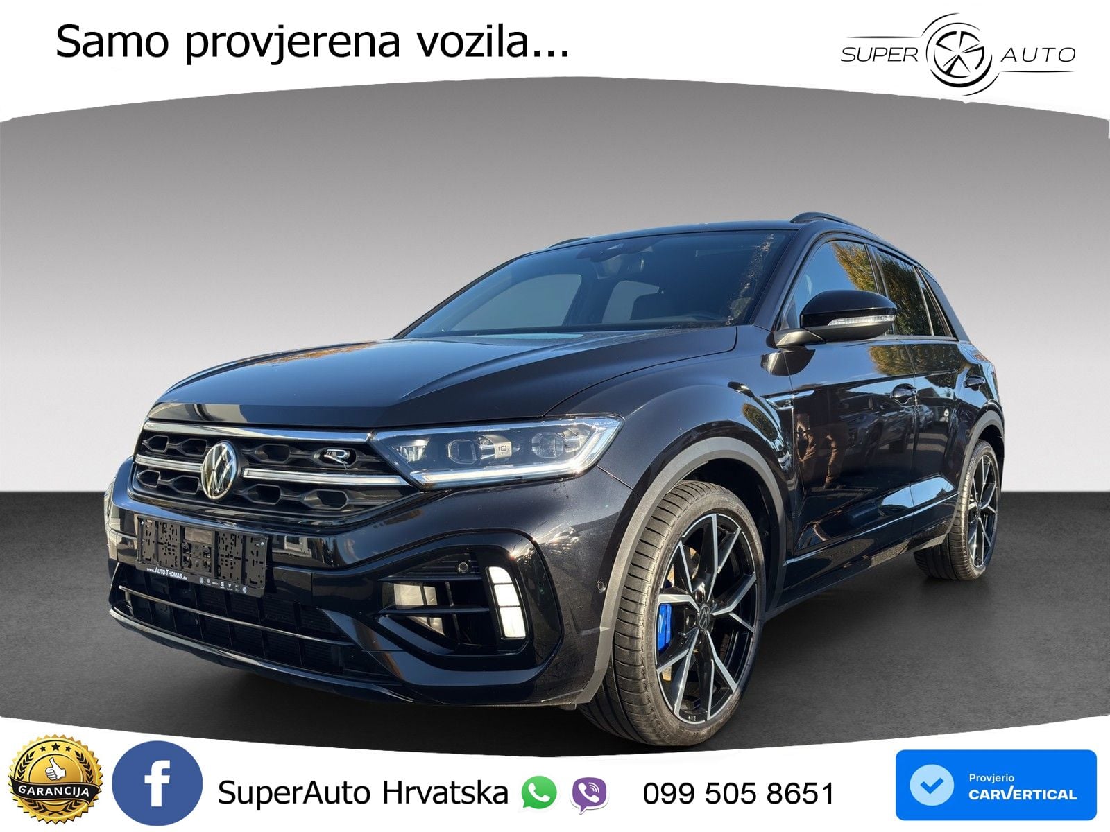 Volkswagen T-Roc R 2.0 TSI (300 KS) OPF 4M DSG LED+GR SJED+ACC