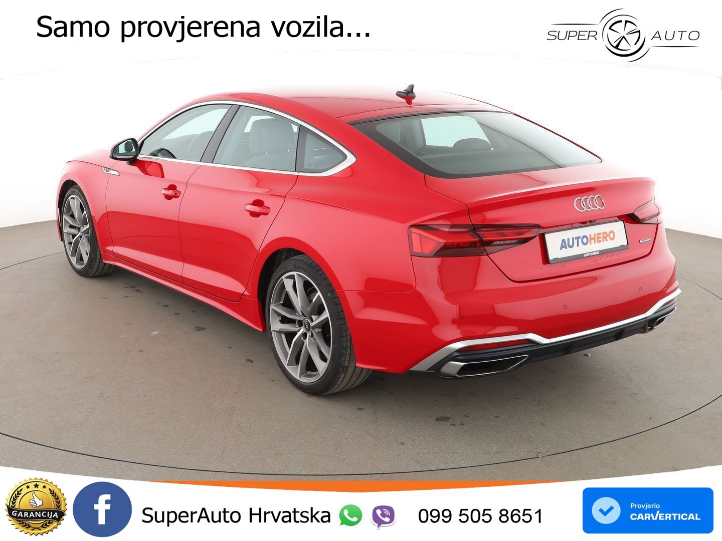 Audi A5 Sportback 40 TDI (204 KS) quattro S tronic S line LED+GR SJED+ACC
