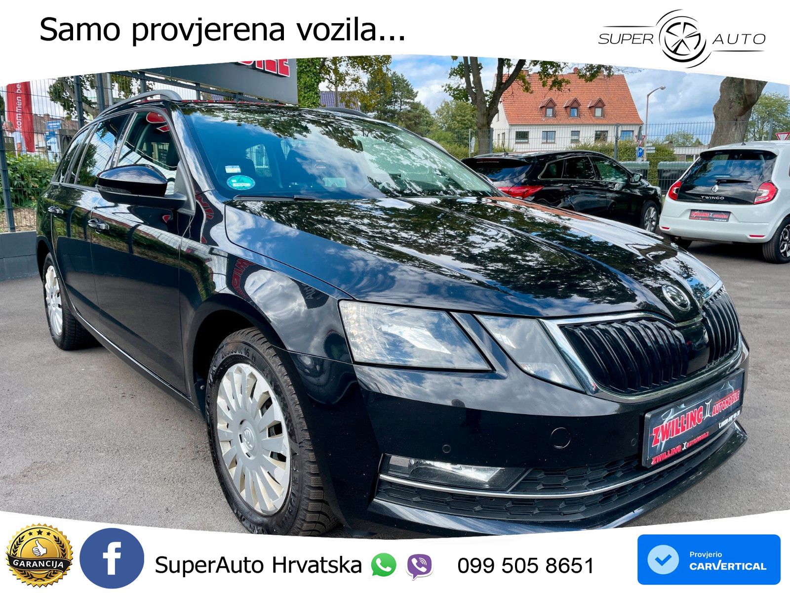 Škoda Octavia Combi 2.0 TDI (150 KS) DSG LED+GR SJED+ACC