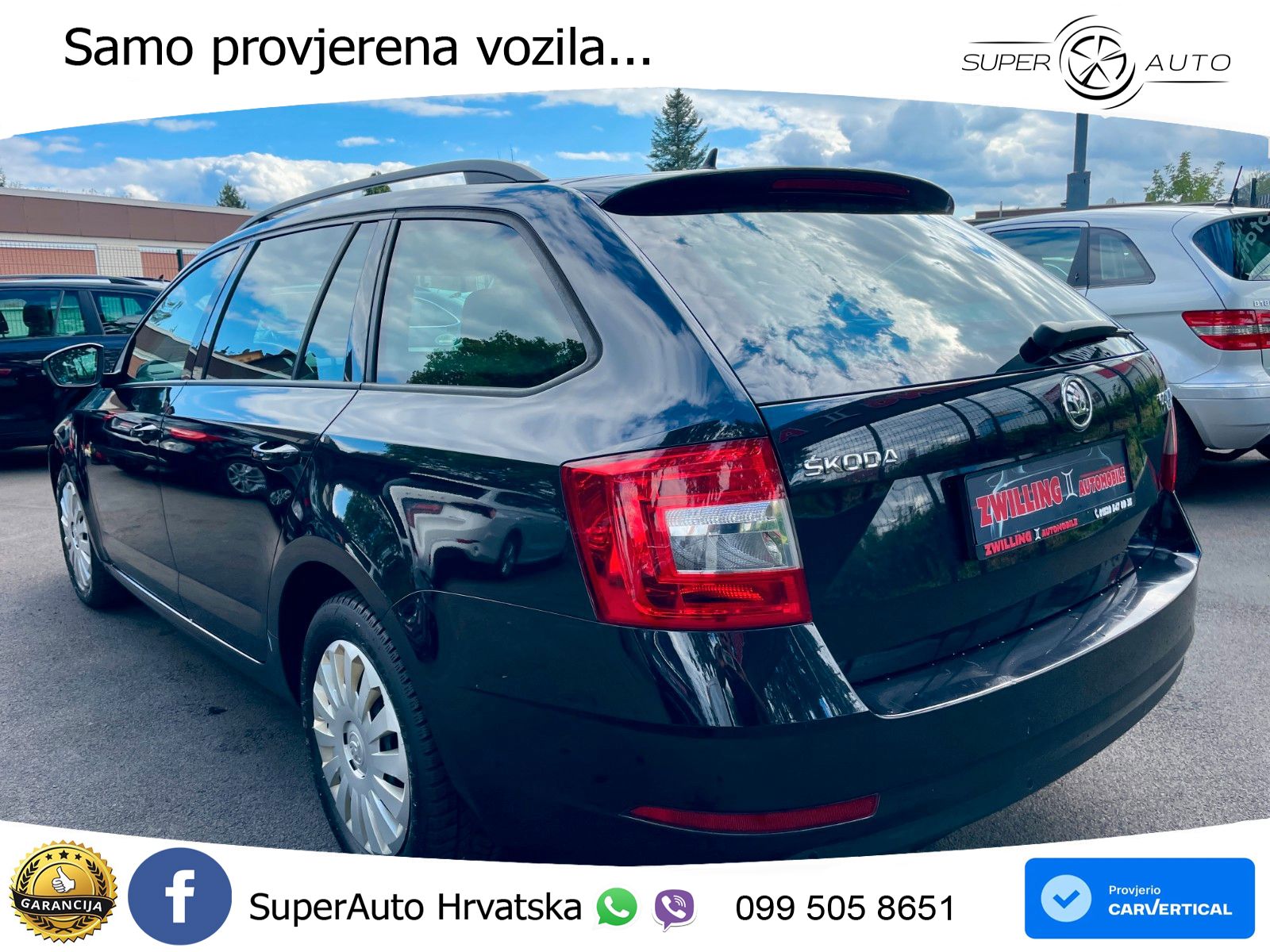 Škoda Octavia Combi 2.0 TDI (150 KS) DSG LED+GR SJED+ACC