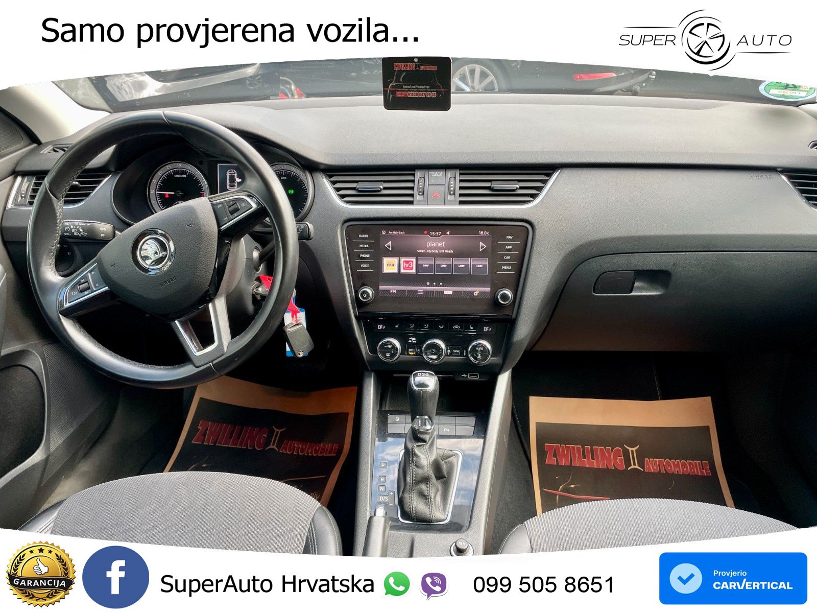 Škoda Octavia Combi 2.0 TDI (150 KS) DSG LED+GR SJED+ACC