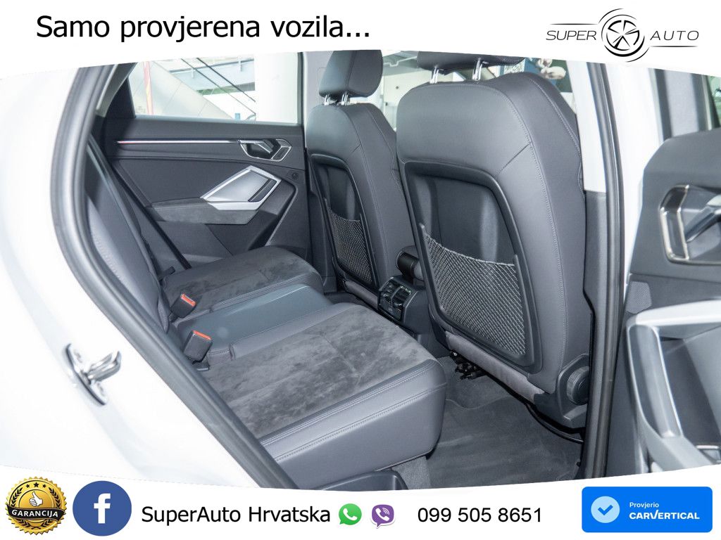 Audi Q3 Sportback 40 TDI (190 KS) quattro S tronic S line LED+GR SJED+ACC