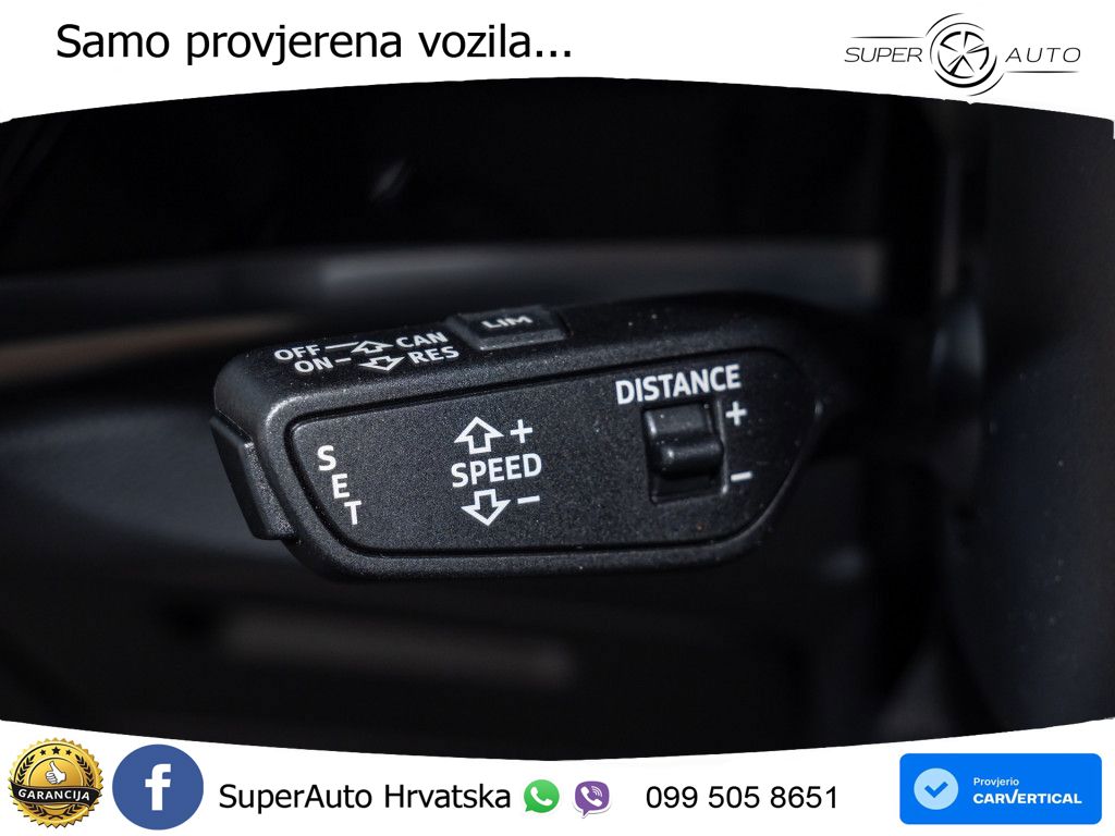 Audi Q3 Sportback 40 TDI (190 KS) quattro S tronic S line LED+GR SJED+ACC