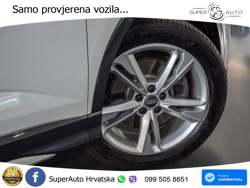 Audi Q3 Sportback 40 TDI (190 KS) quattro S tronic S line LED+GR SJED+ACC