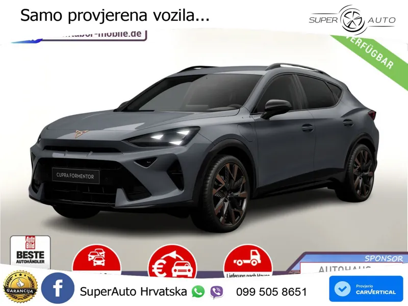 Cupra Formentor 1.5 TSI (204 KS) e-Hybrid DSG LED+ACC