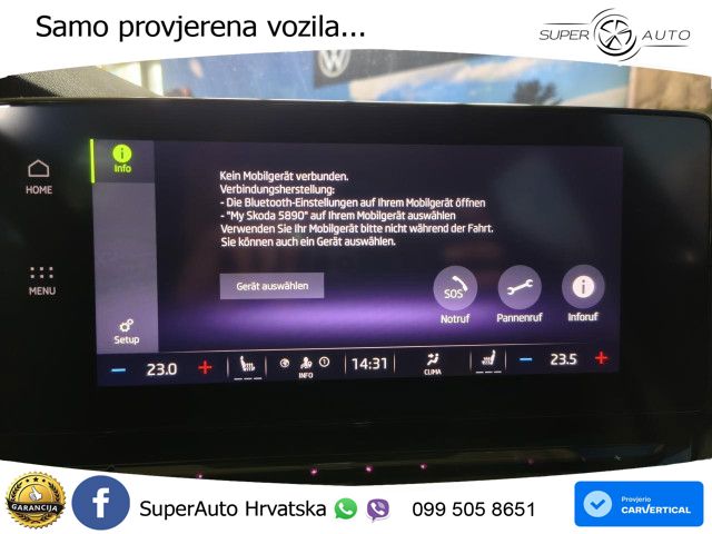 Škoda Octavia Combi RS 2.0 TDI (200 KS) DSG LED+GR SJED+ACC
