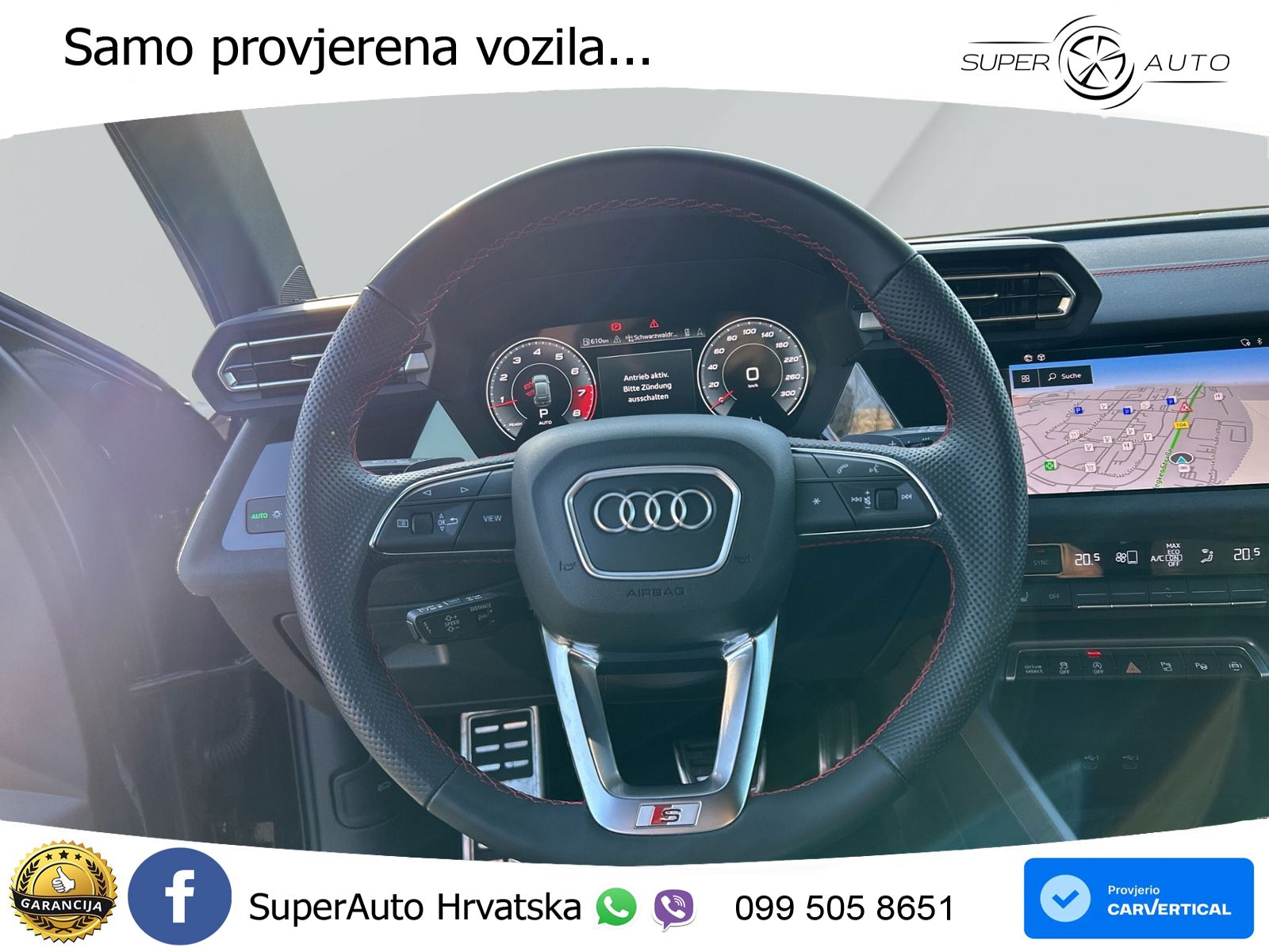 Audi S3 2.0 TFSI (333 KS) quattro S tronic MATRIX+GR SJED+KAM