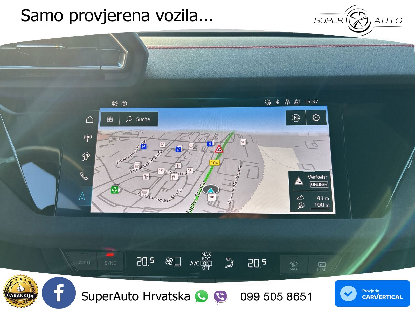 Audi S3 2.0 TFSI (333 KS) quattro S tronic MATRIX+GR SJED+KAM