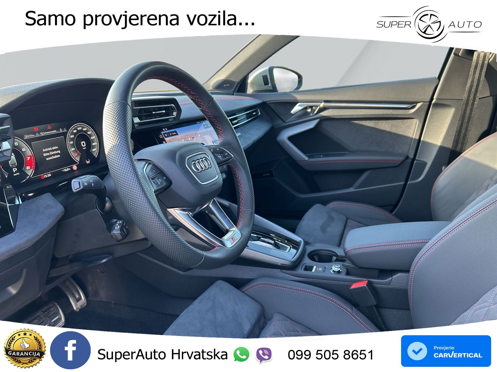 Audi S3 2.0 TFSI (333 KS) quattro S tronic MATRIX+GR SJED+KAM