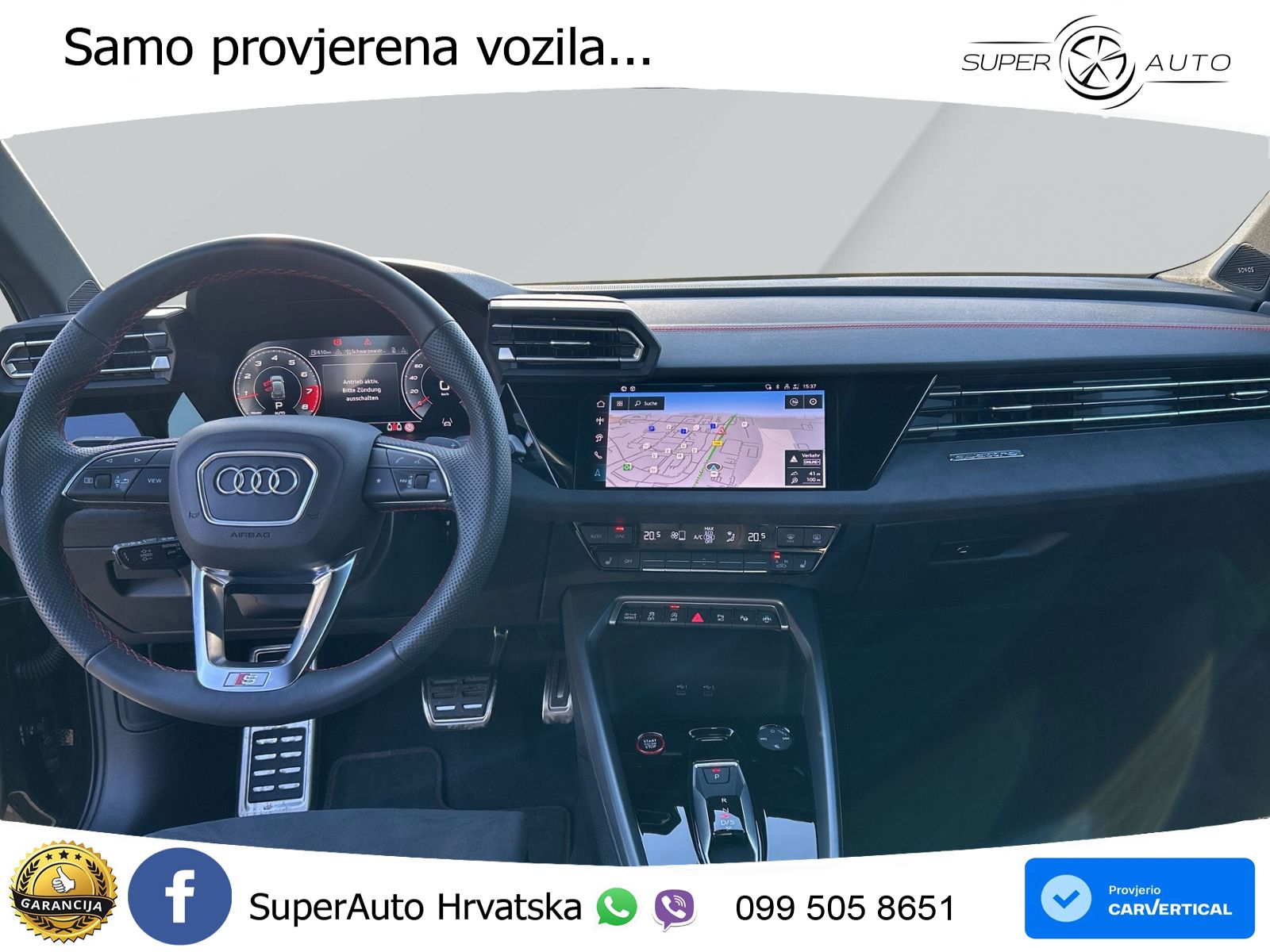 Audi S3 2.0 TFSI (333 KS) quattro S tronic MATRIX+GR SJED+KAM