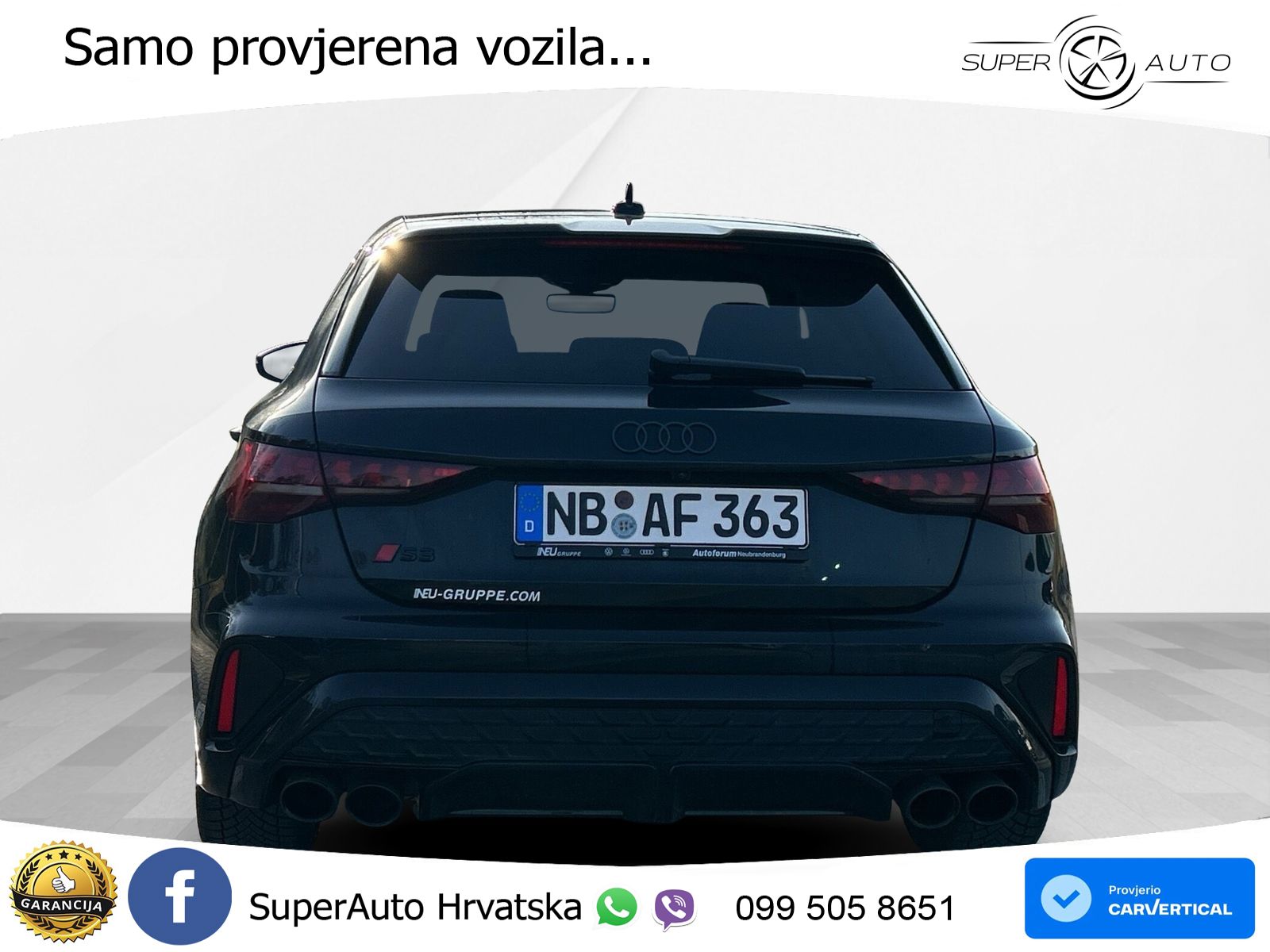 Audi S3 2.0 TFSI (333 KS) quattro S tronic MATRIX+GR SJED+KAM