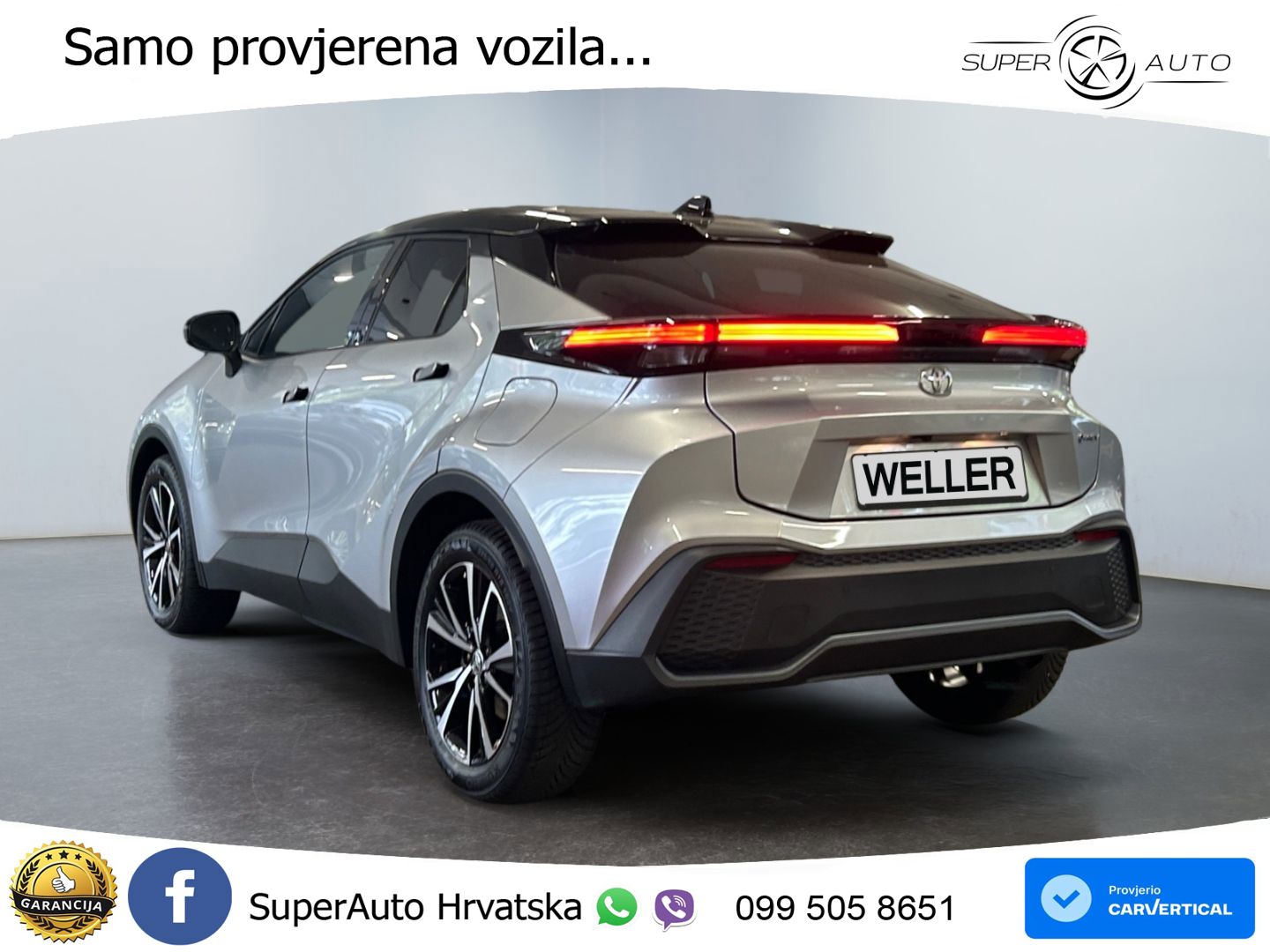 Toyota C-HR 2.0 (223 KS) PHEV e-CVT Teamplayer LED+GR SJED+ACC