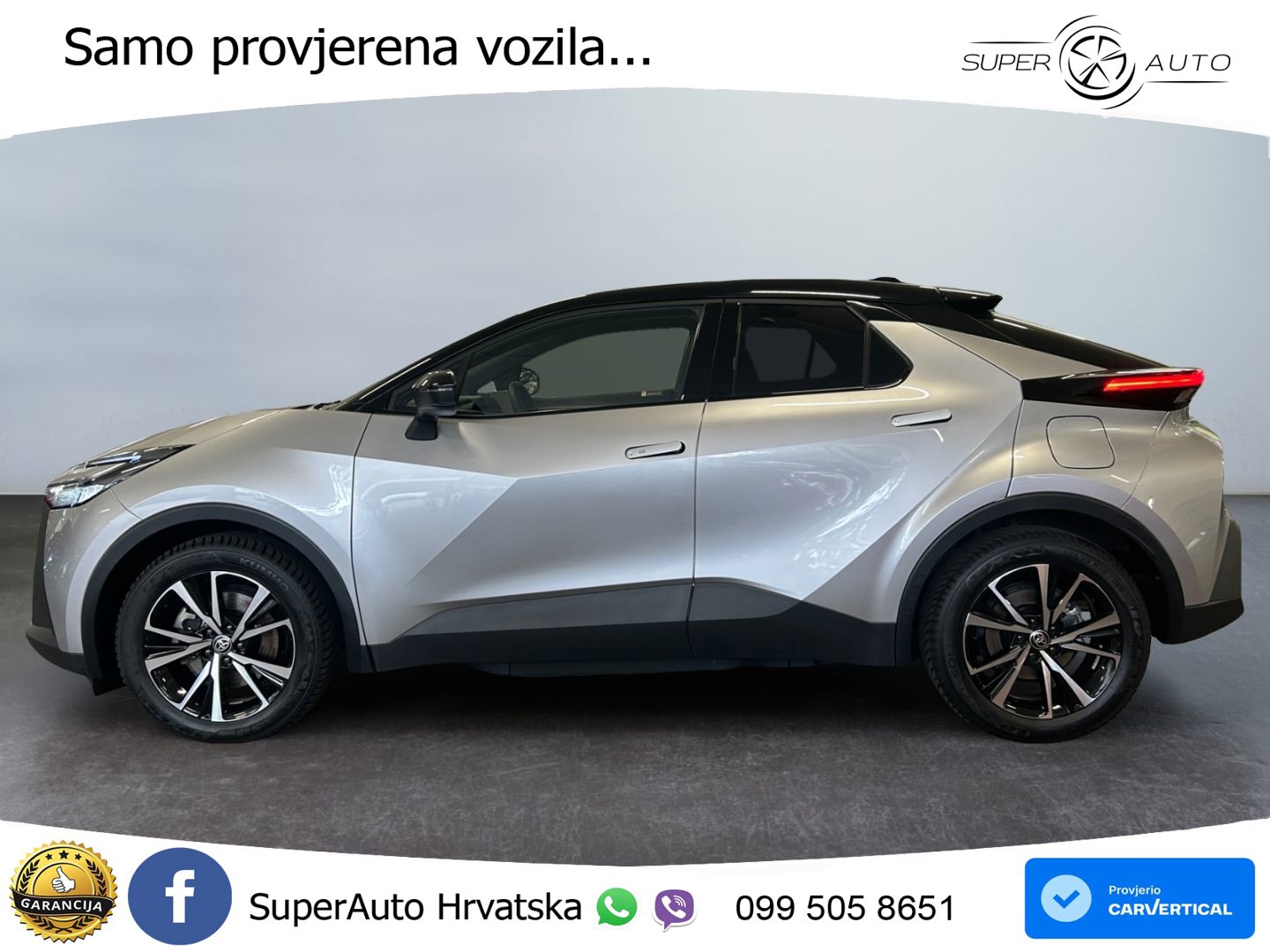 Toyota C-HR 2.0 (223 KS) PHEV e-CVT Teamplayer LED+GR SJED+ACC