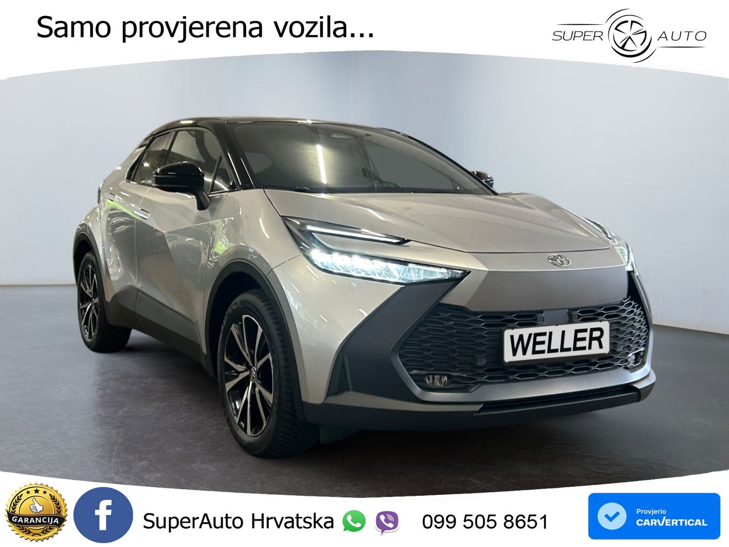 Toyota C-HR 2.0 (223 KS) PHEV e-CVT Teamplayer LED+GR SJED+ACC