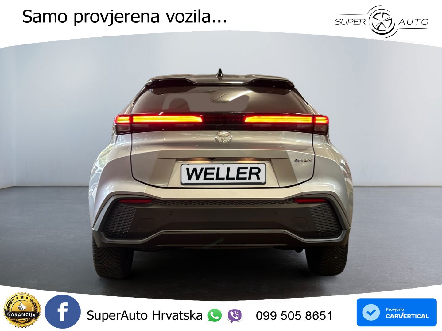 Toyota C-HR 2.0 (223 KS) PHEV e-CVT Teamplayer LED+GR SJED+ACC
