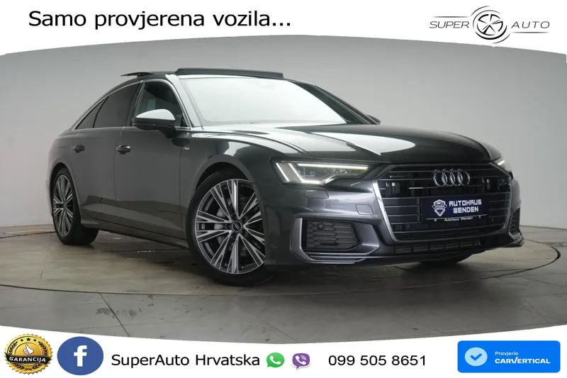 Audi A6 45 TDI V6 (231 KS) quattro Tiptronic S line LED+GR SJED+ACC