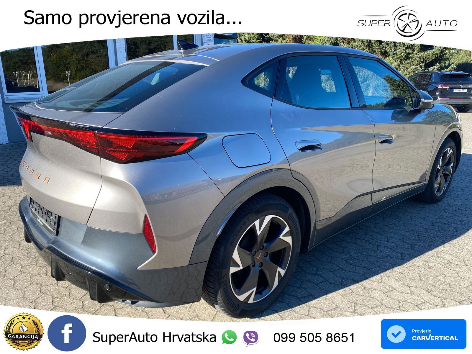 Cupra Tavascan 82 kWh (286 KS) LED+GR SJED+ACC