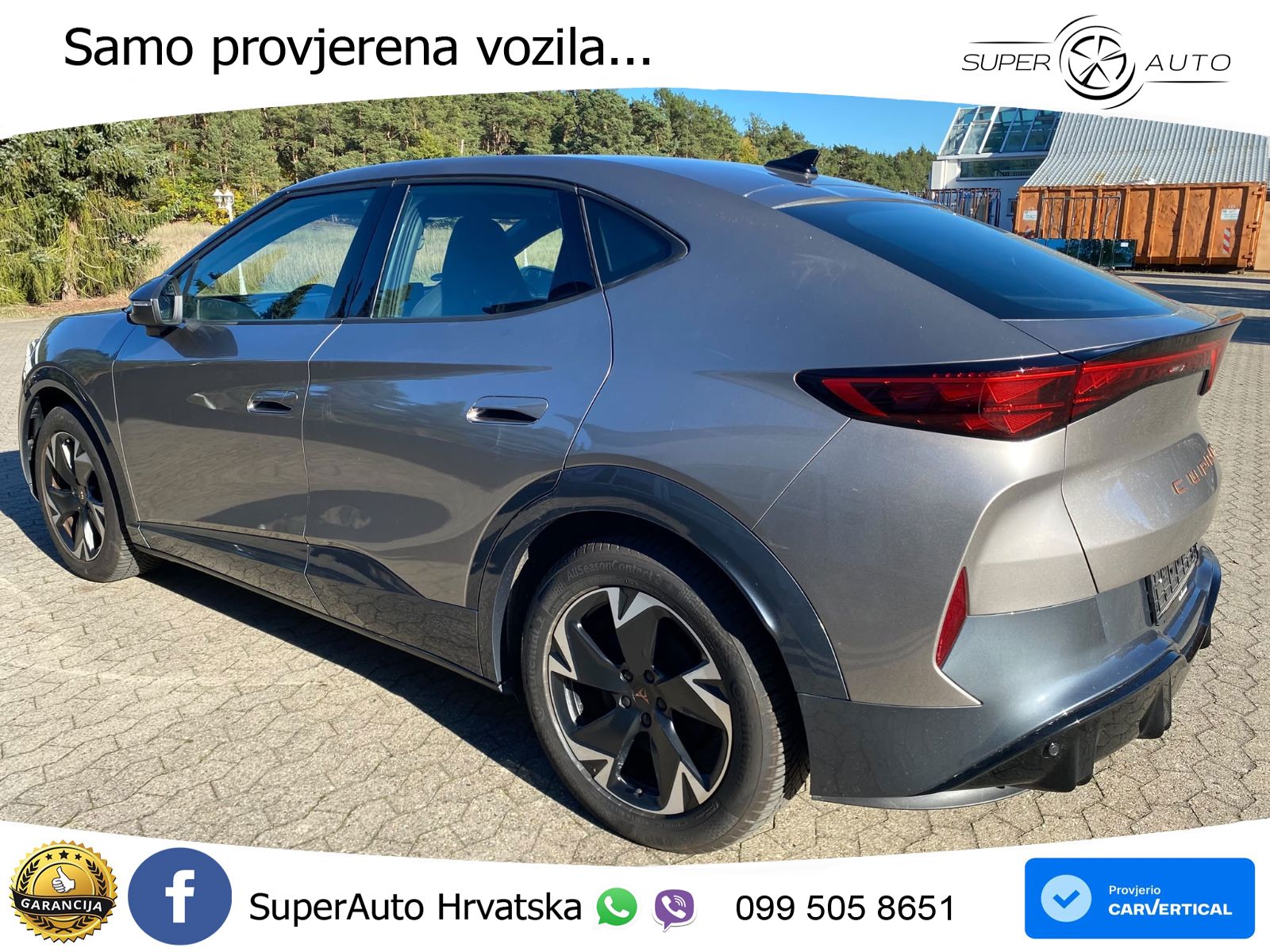 Cupra Tavascan 82 kWh (286 KS) LED+GR SJED+ACC