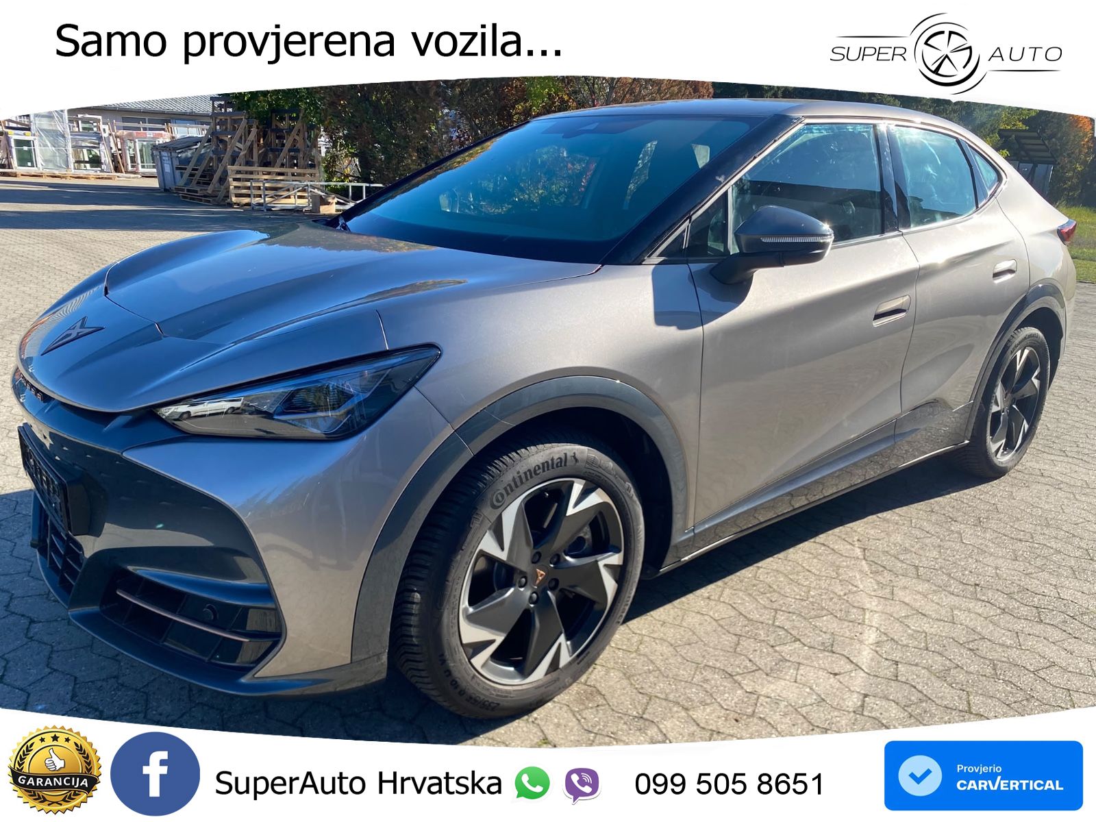 Cupra Tavascan 82 kWh (286 KS) LED+GR SJED+ACC