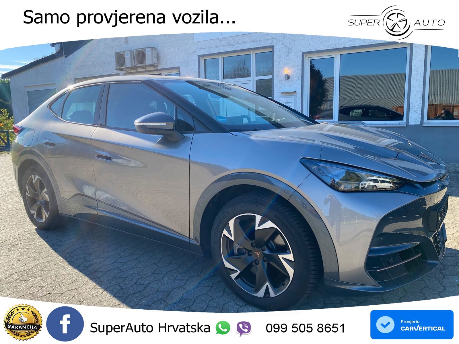 Cupra Tavascan 82 kWh (286 KS) LED+GR SJED+ACC