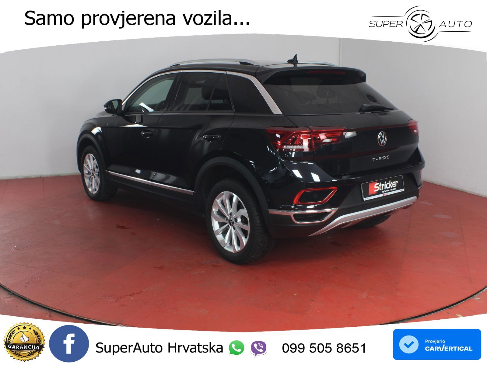 Volkswagen T-Roc 1.5 TSI (150 KS) LED+GR SJED+ACC