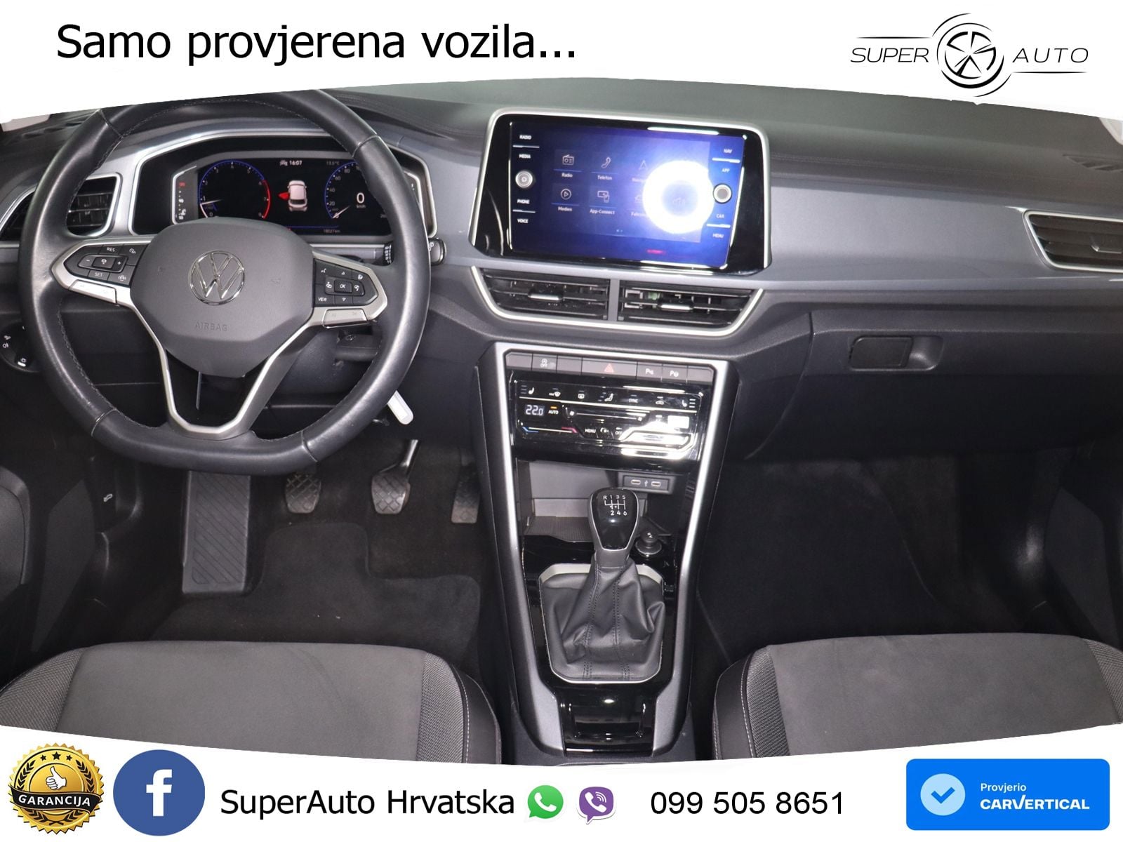 Volkswagen T-Roc 1.5 TSI (150 KS) LED+GR SJED+ACC