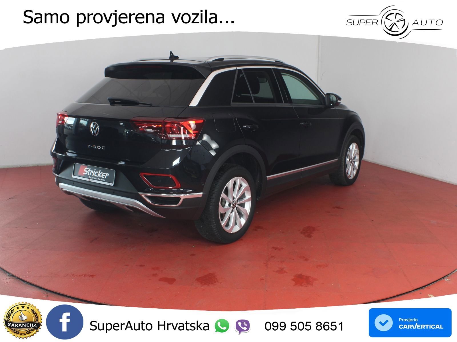 Volkswagen T-Roc 1.5 TSI (150 KS) LED+GR SJED+ACC