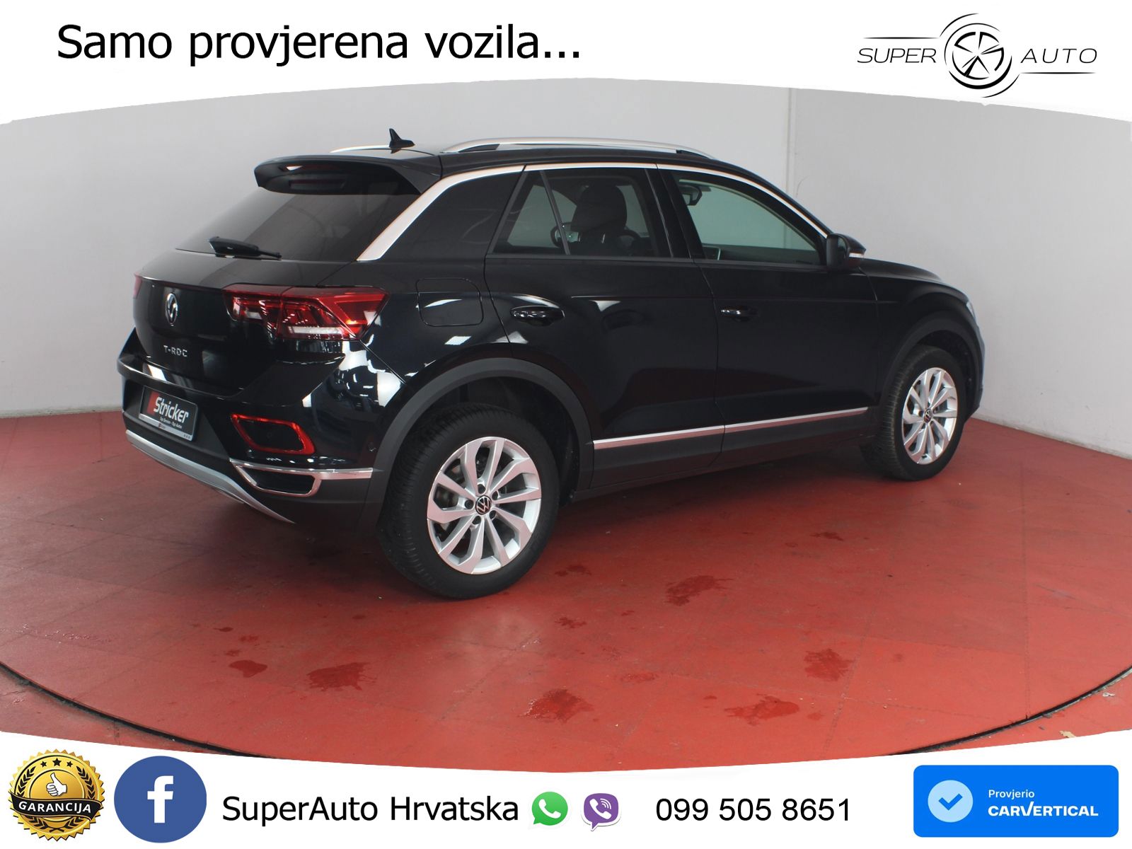Volkswagen T-Roc 1.5 TSI (150 KS) LED+GR SJED+ACC
