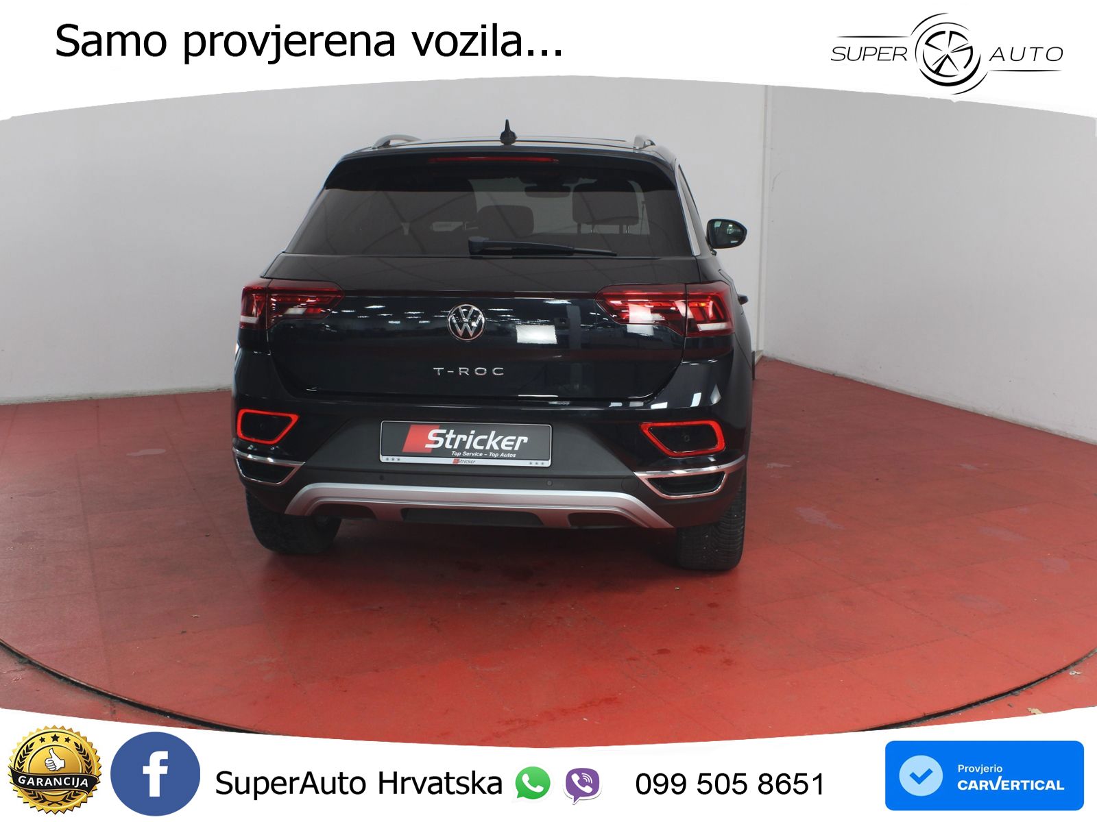 Volkswagen T-Roc 1.5 TSI (150 KS) LED+GR SJED+ACC