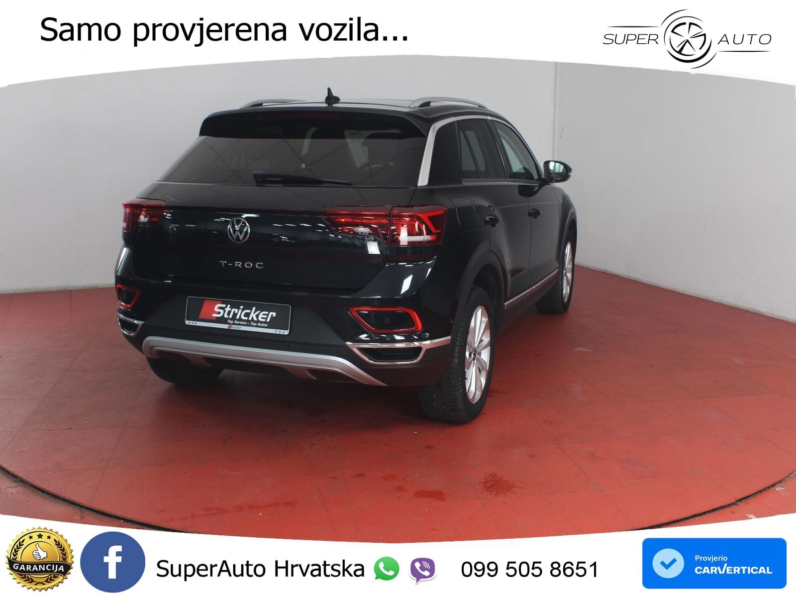Volkswagen T-Roc 1.5 TSI (150 KS) LED+GR SJED+ACC