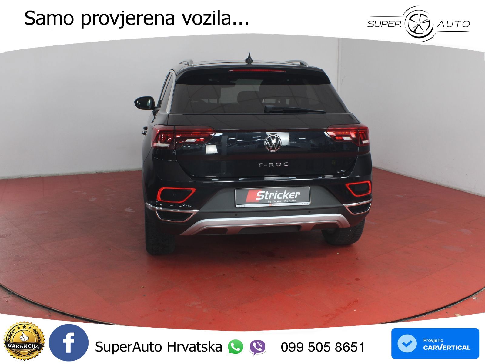 Volkswagen T-Roc 1.5 TSI (150 KS) LED+GR SJED+ACC