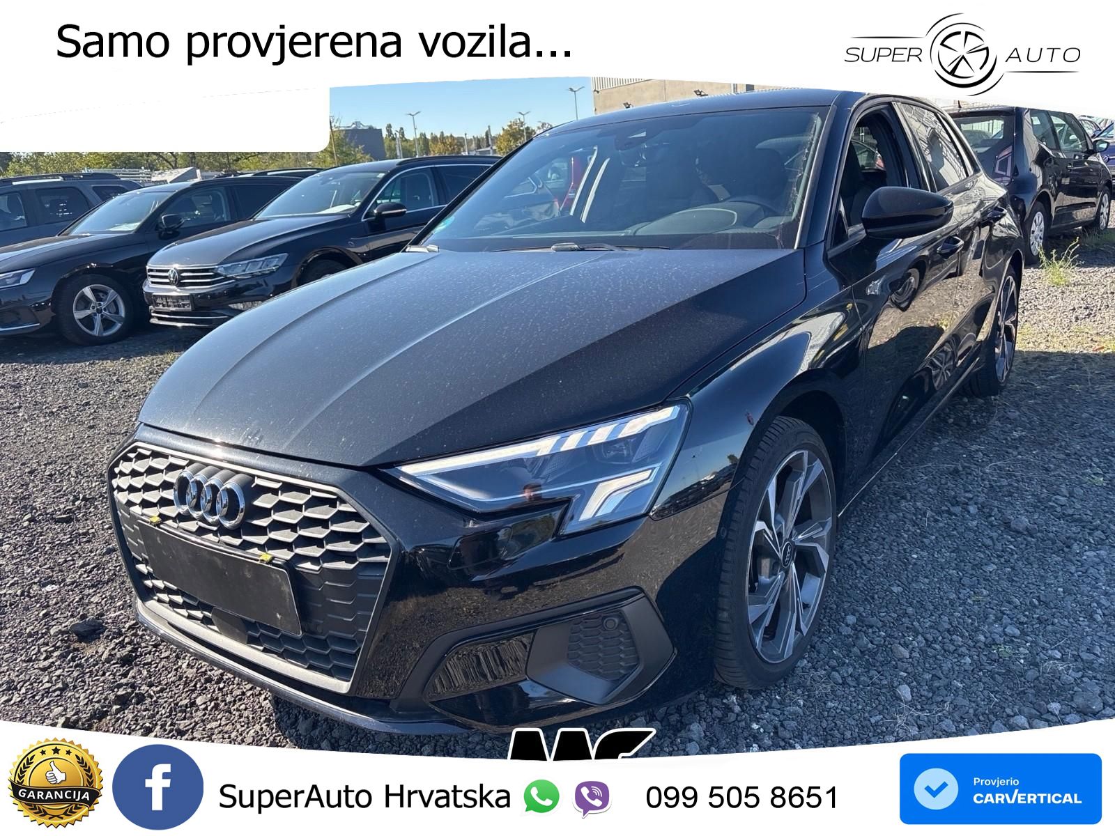 Audi A3 35 TFSI (150 KS) S tronic S line LED+GR SJED+ACC
