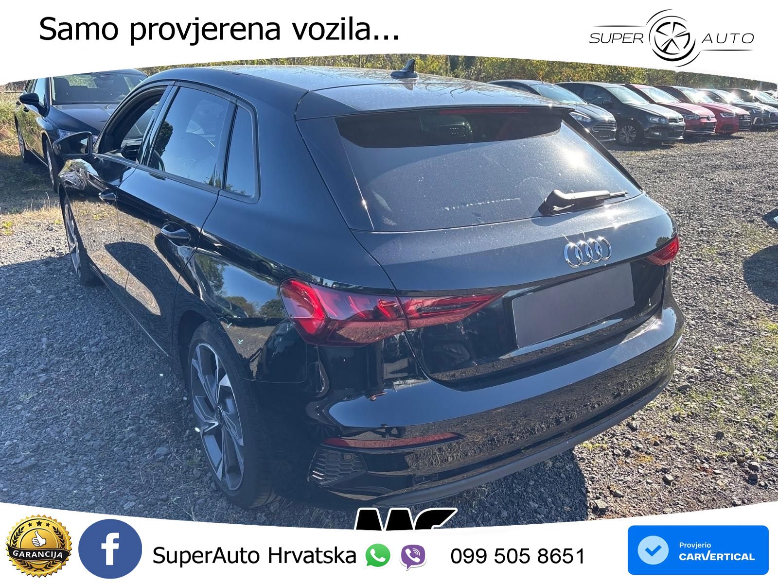 Audi A3 35 TFSI (150 KS) S tronic S line LED+GR SJED+ACC