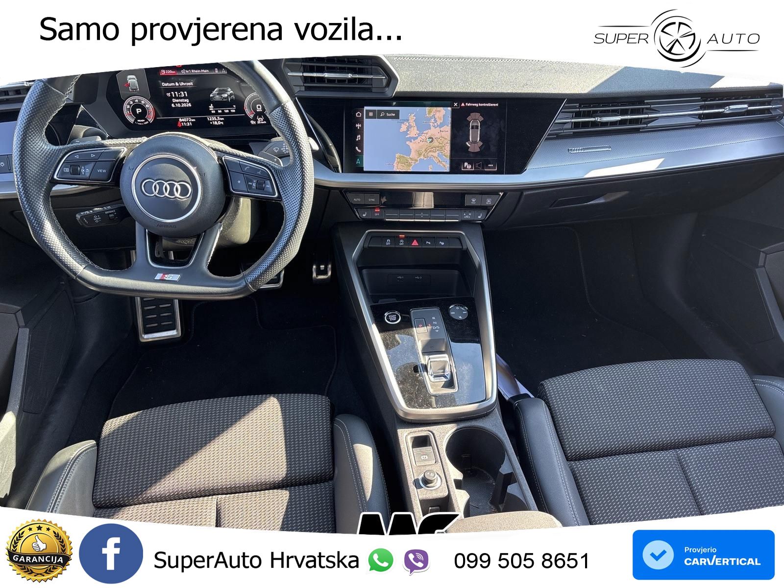 Audi A3 35 TFSI (150 KS) S tronic S line LED+GR SJED+ACC