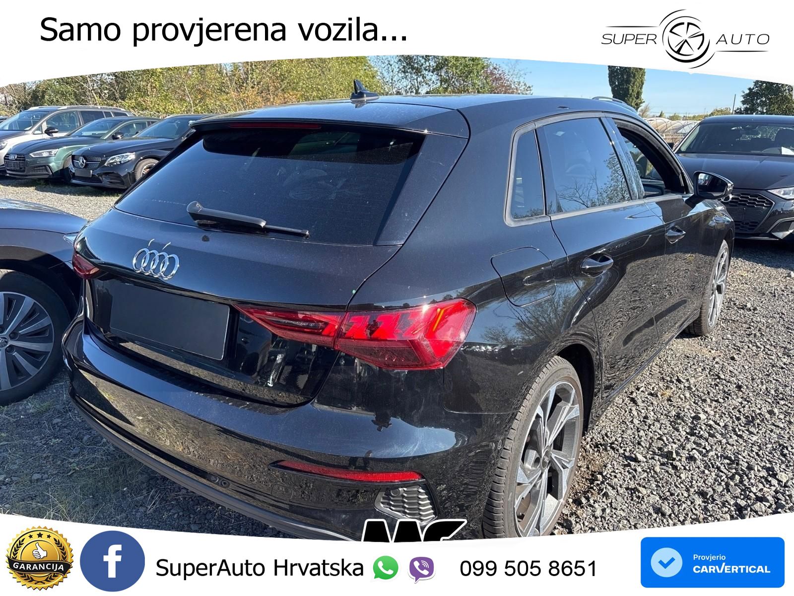 Audi A3 35 TFSI (150 KS) S tronic S line LED+GR SJED+ACC